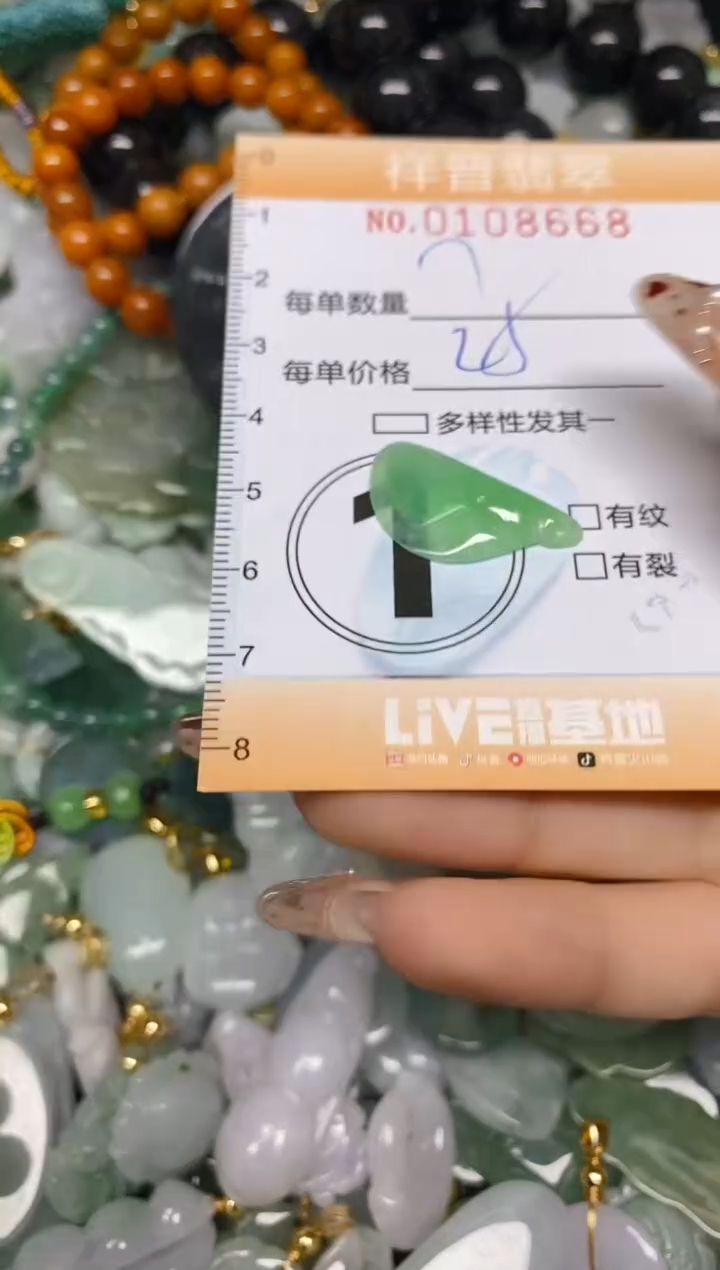 【闪购商品】翡翠颈饰未镶嵌闪购0108668