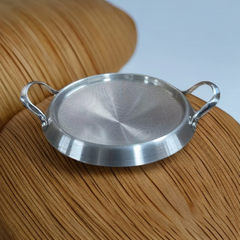 外贸原单-26cm不锈钢加厚烤肉盘烙饼锅平底煎锅
