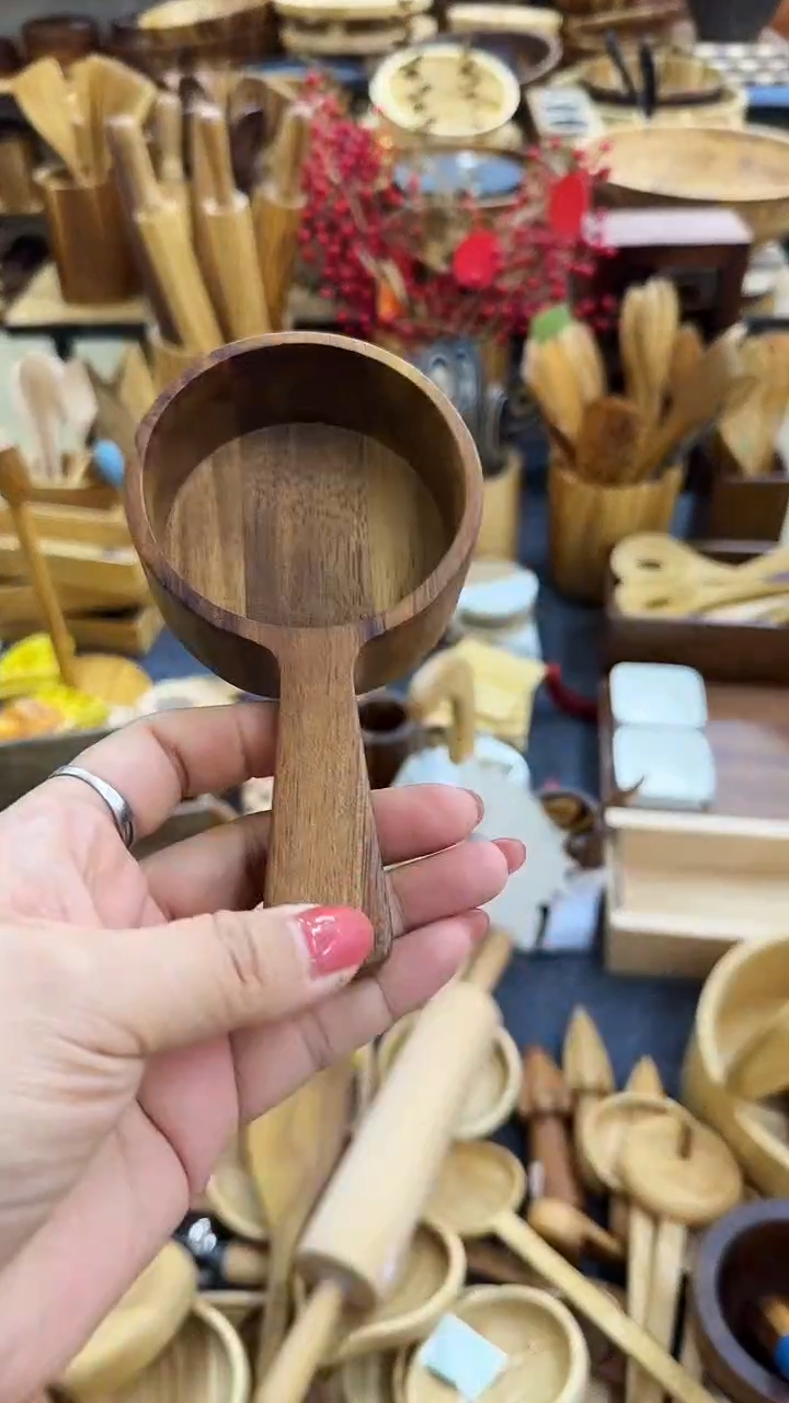 闪购木制品 相思木量杯