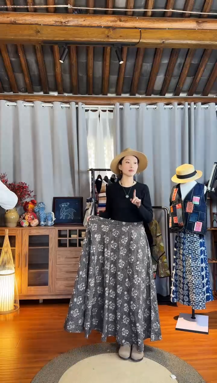 【闪购商品】设计师款抽绳裙子