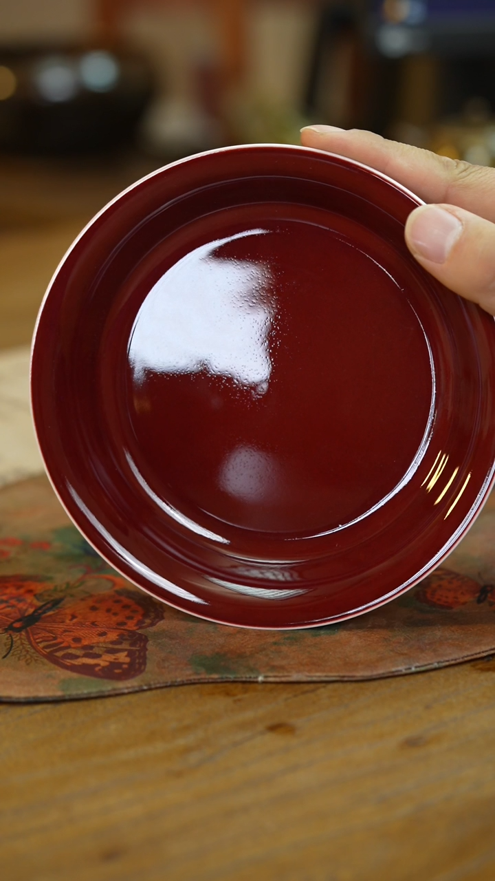 【闪购商品】瓷片景德镇上庄陶瓷霁红壶承