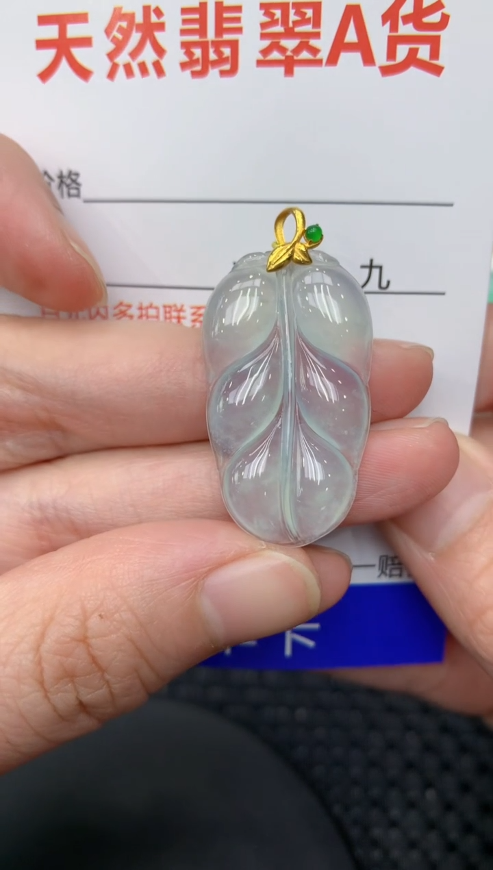 【闪购商品】翡翠颈饰18K金镶嵌1111111111