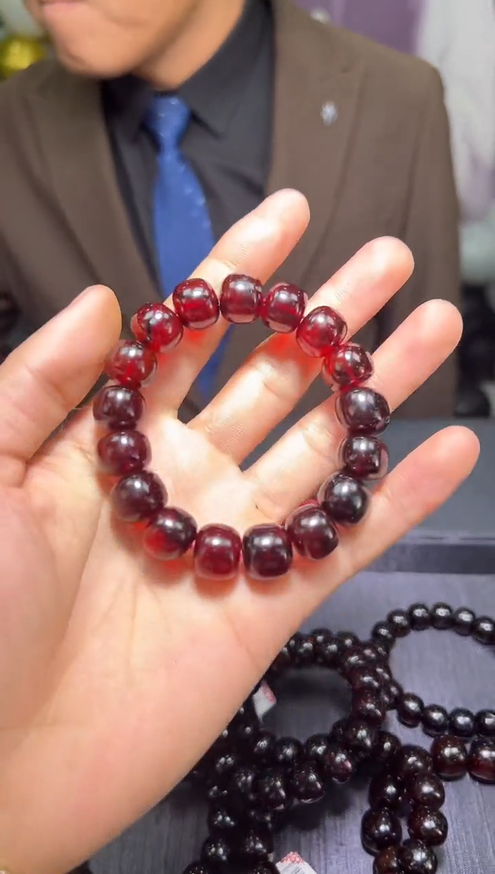 琥珀颈饰未镶嵌19