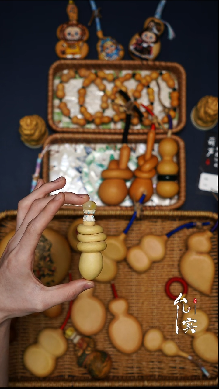 气*?文玩葫芦手把件