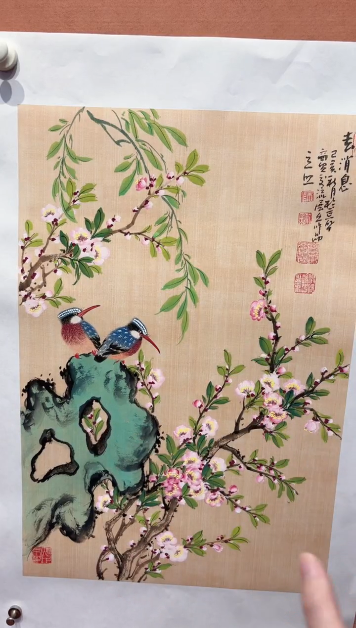 国画师立照老师国画作品