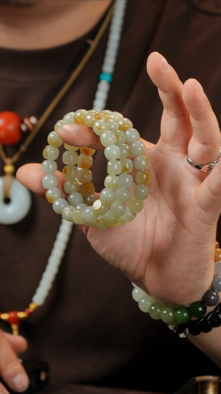 未镶嵌手链和田玉多样性发一件00