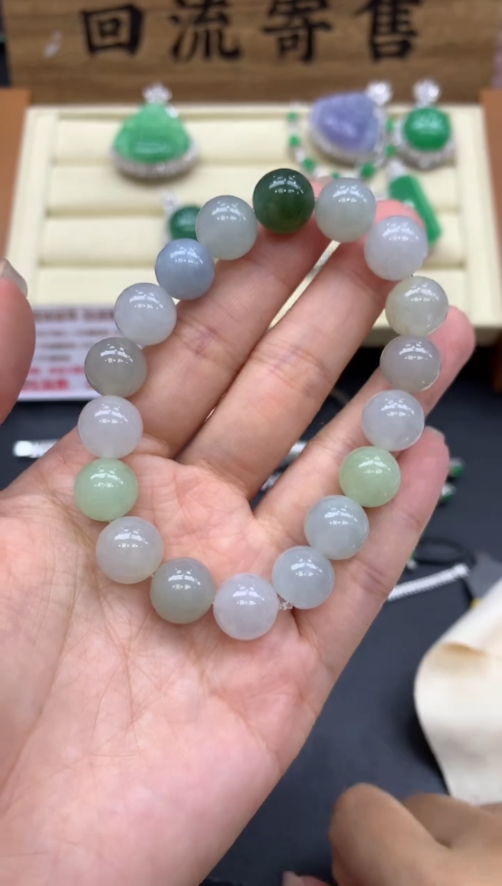 【闪购商品】翡翠手串未镶嵌9-中国好珍宝