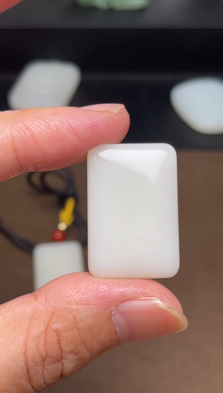 和田玉未镶嵌颈饰10  通