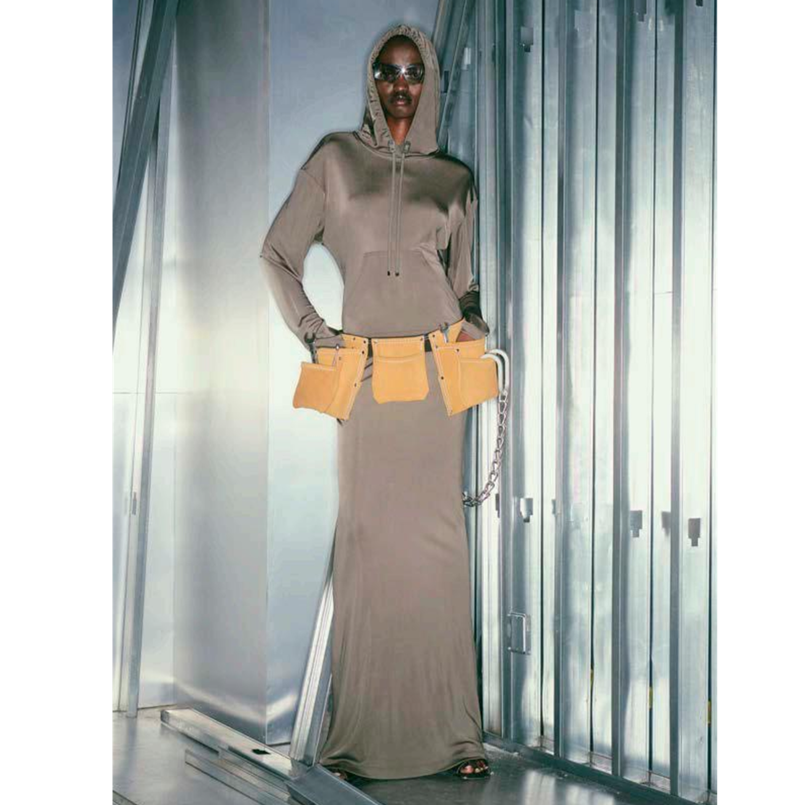 【LOCAT】DIO   连帽衫连衣裙