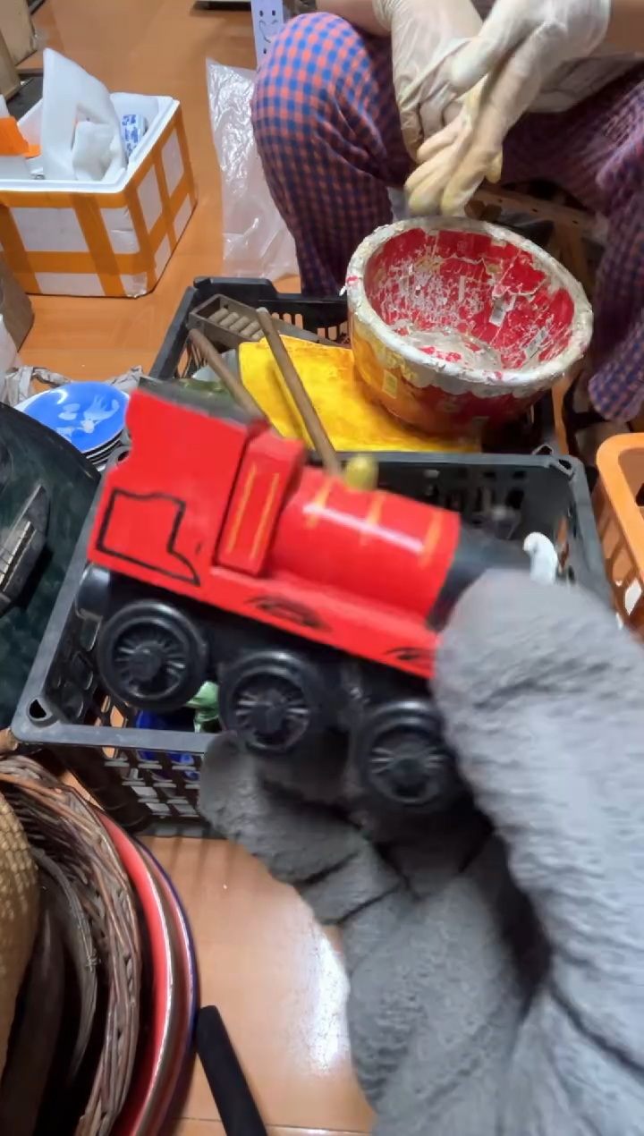 手工艺品琉璃瞭**方摆件