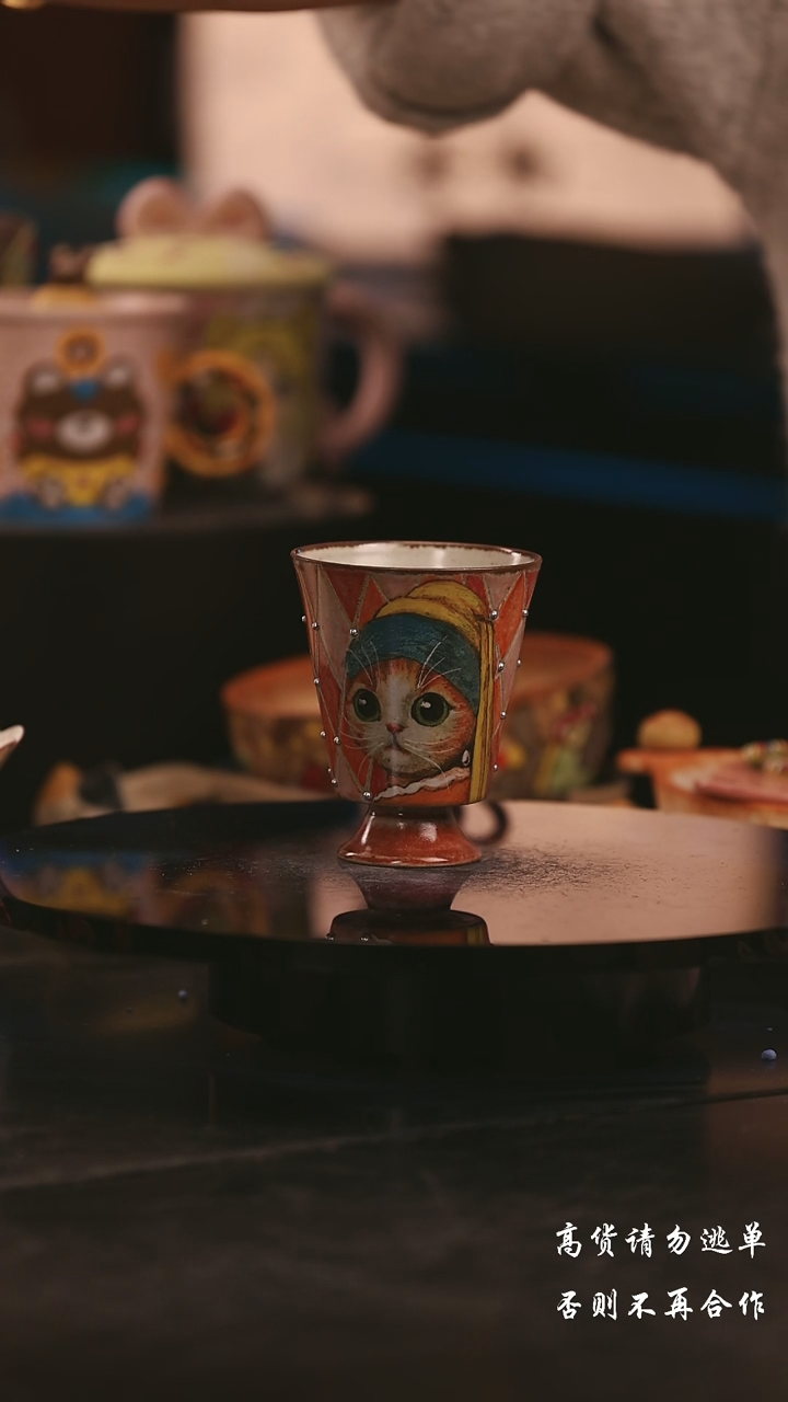 陶瓷景德镇可爱设计师款陶瓷 