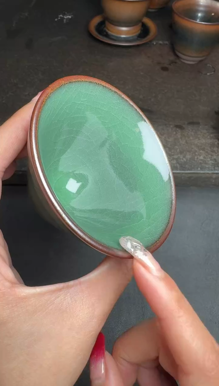 【闪购商品】茶盏廖成义翠语盏24