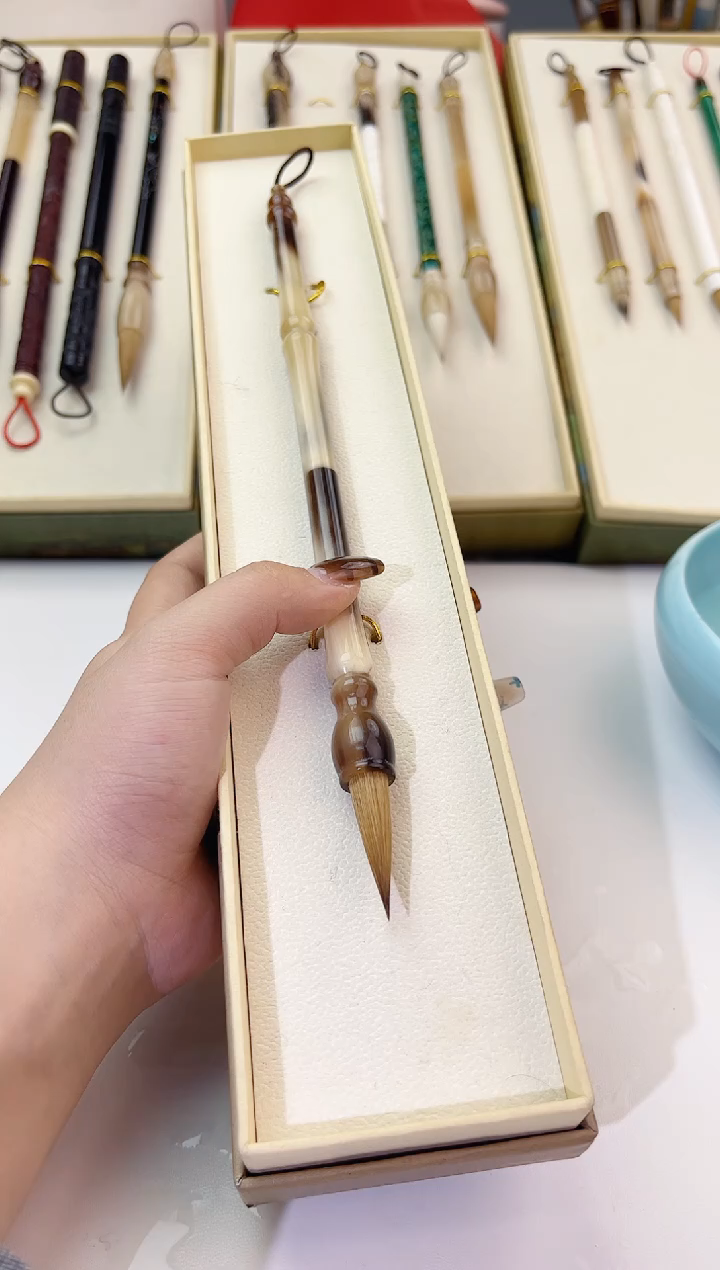 小蛮腰羊角纯狼毫中楷