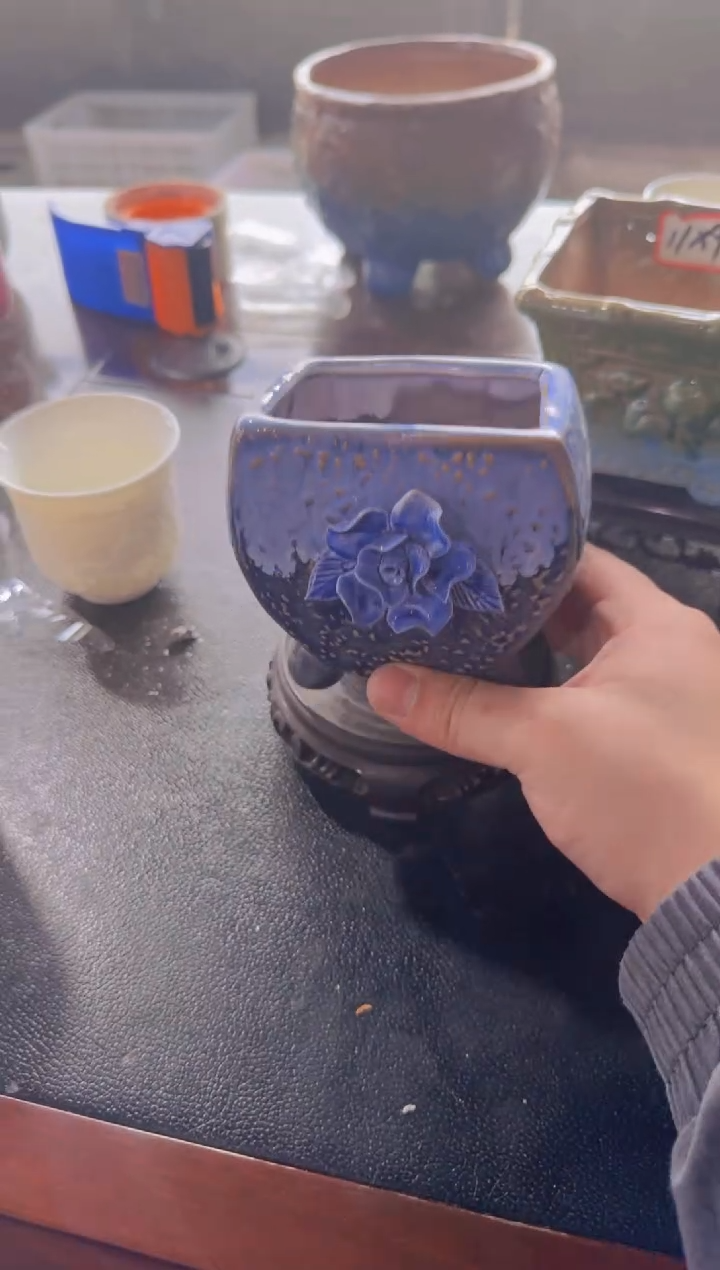 【闪购商品】紫砂花盆凑九块包邮