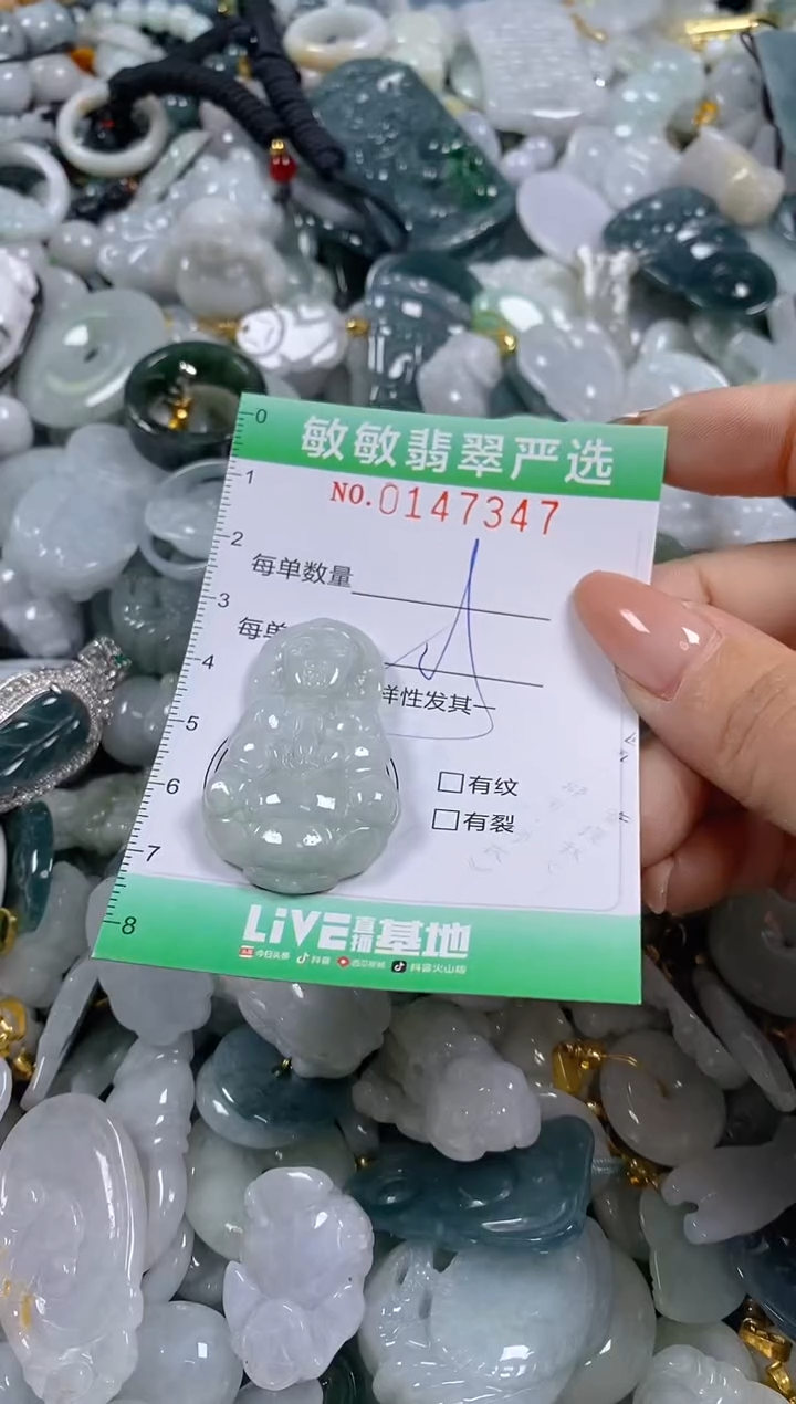 翡翠未镶嵌颈饰闪购0147347多样性发其一