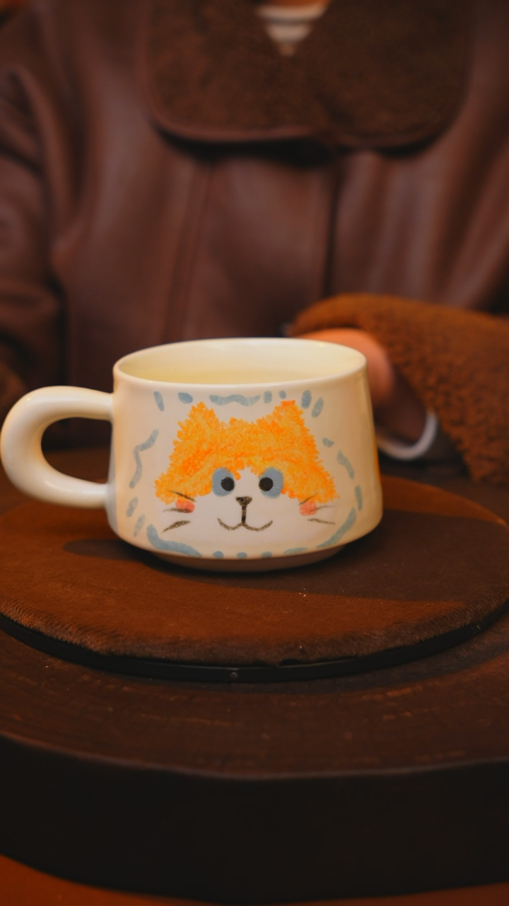 【闪购商品】瓷片景德镇手绘瓷器高温釉下彩----