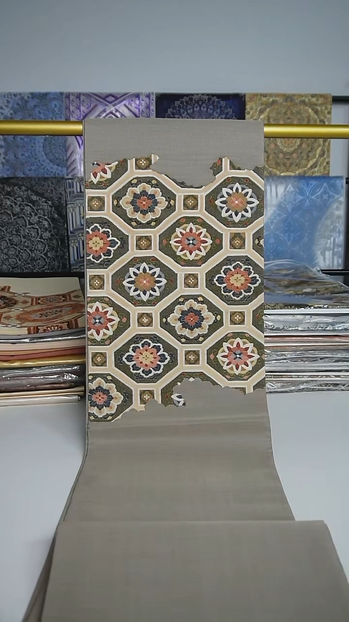 织绣28 两通宝相花特价