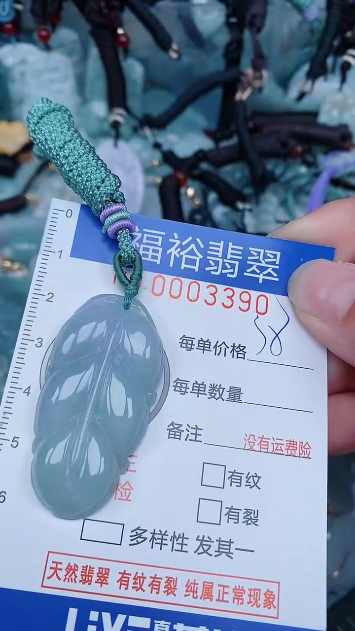 【闪购商品】翡翠颈饰未镶嵌...0003390