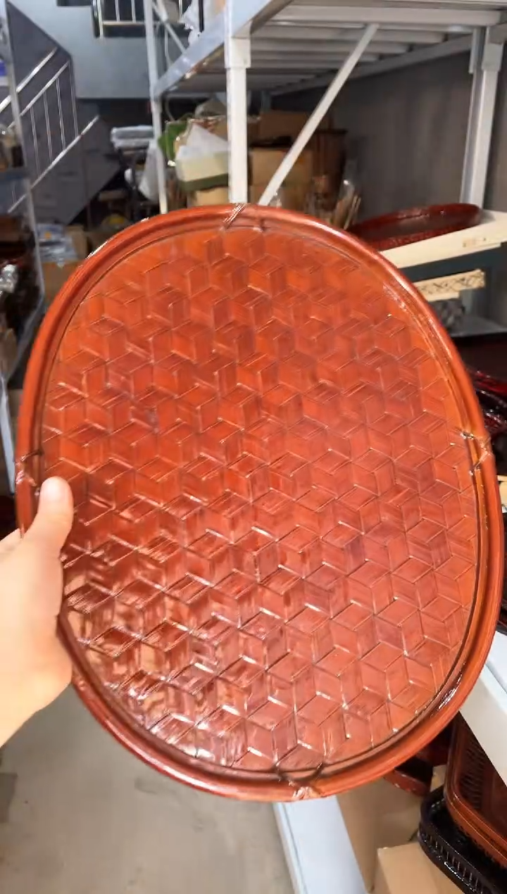 【闪购商品】椭圆形收纳文盘  尺寸37.5*30cm