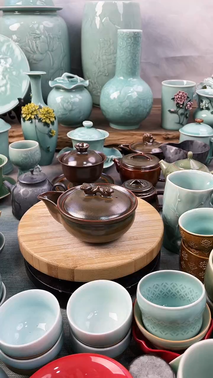 【闪购商品】纯手工 福利款 慧仙青瓷 瓷器