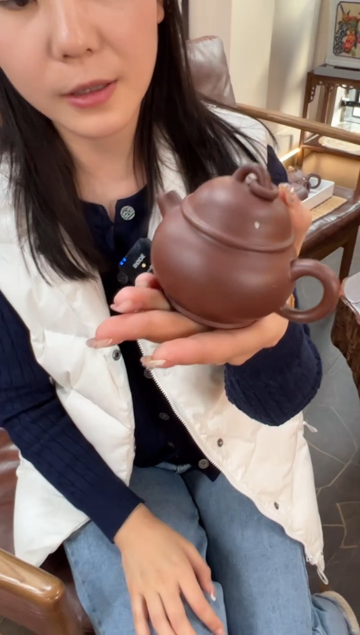 【闪购商品】紫砂茶壶【头哥手工壶】文旦底槽清