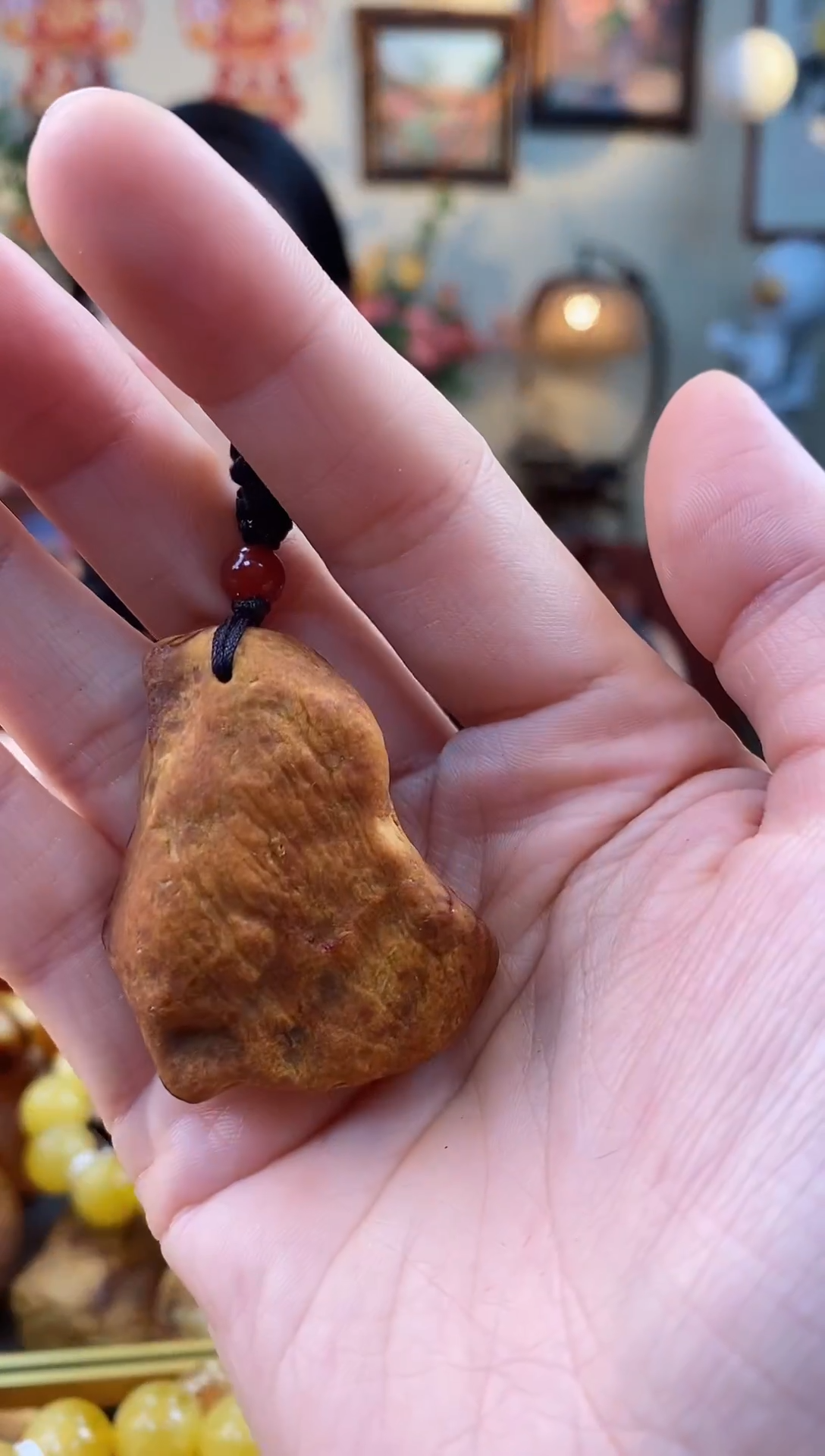 【闪购商品】琥珀颈饰未镶嵌吊坠