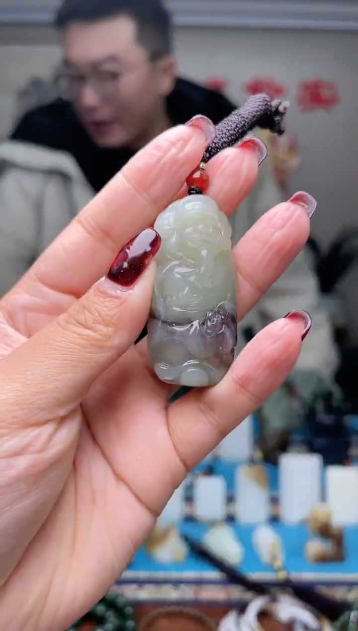 【闪购商品】和田玉挂件未镶嵌1