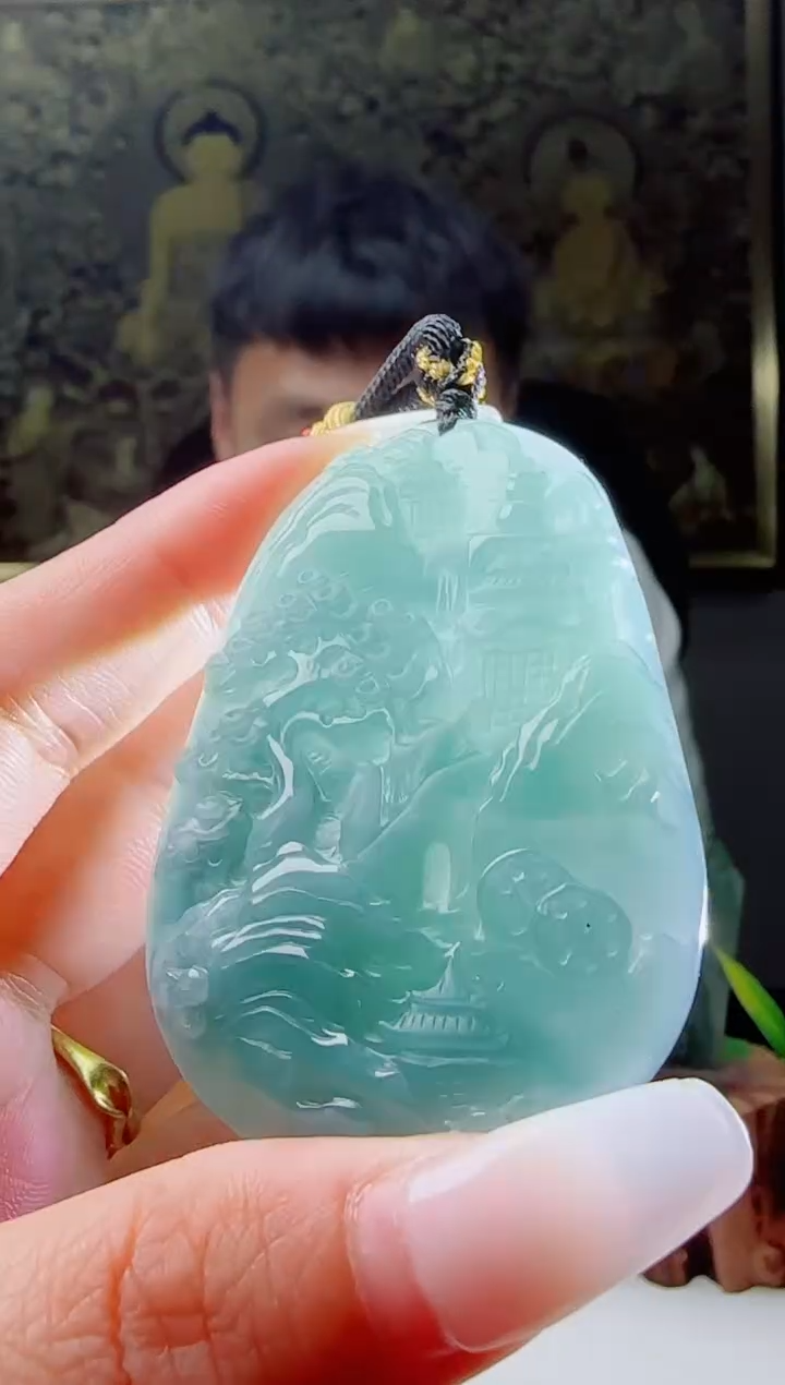 翡翠未镶嵌颈饰111111111111111