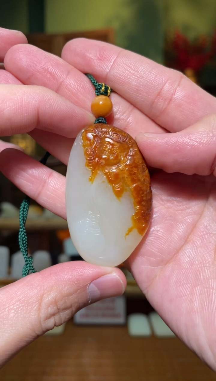 【闪购商品】和田玉吊坠(不含链)未镶嵌财神