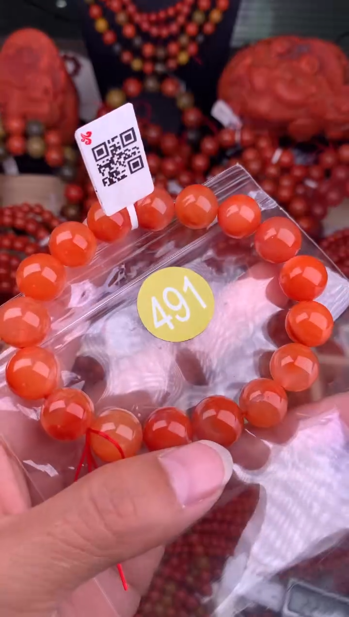 【闪购商品】南红玛瑙珠宝奇石未镶嵌491-12