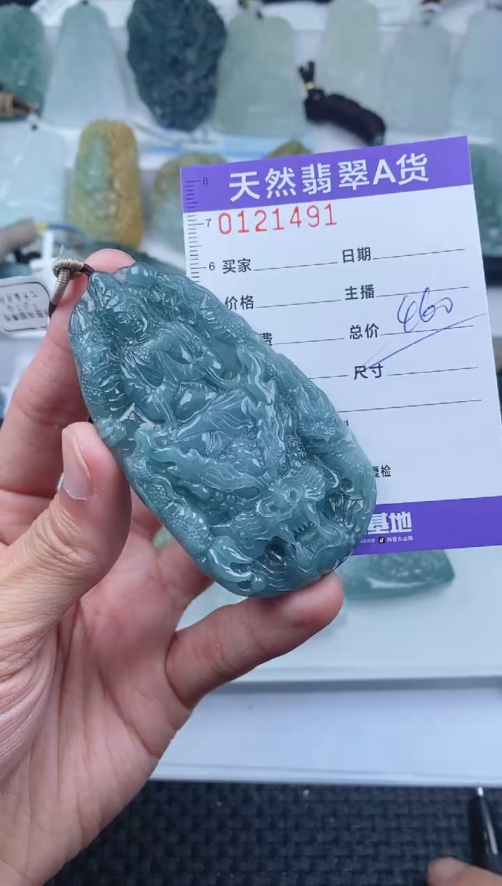 【闪购商品】翡翠颈饰未镶嵌        491