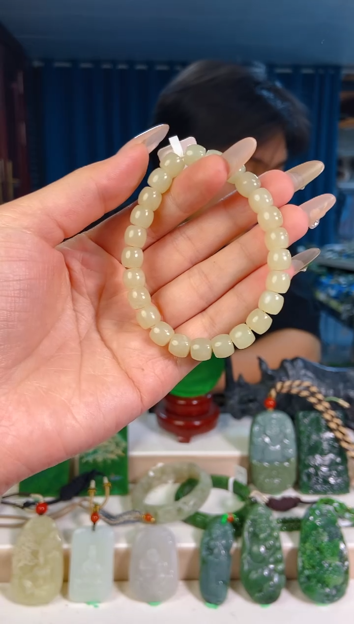 和田玉未镶嵌挂件1