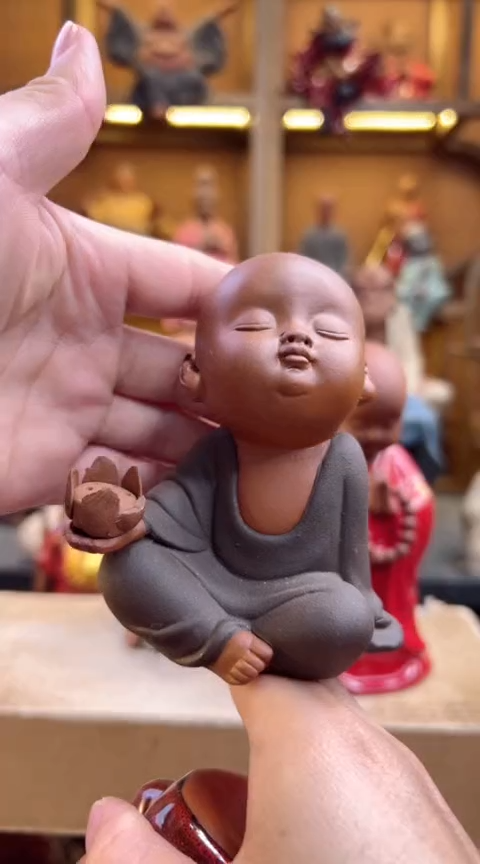 紫砂茶宠器闵茶宠摆件