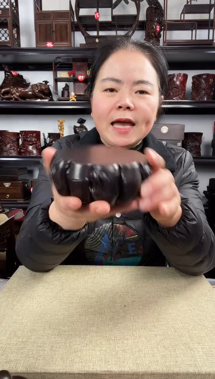 木大竹节圆老李红木工艺品