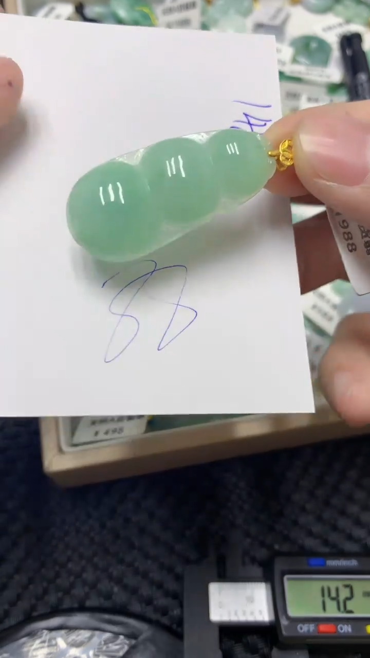 颈饰未镶嵌翡翠缅甸A货翡翠