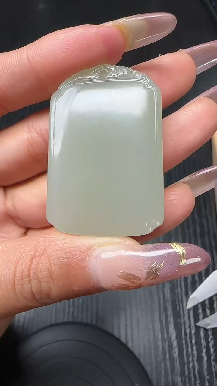 【闪购商品】和田玉颈饰未镶嵌无事牌