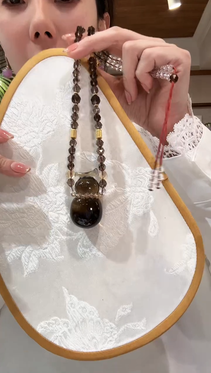 【闪购商品】水晶颈饰未镶嵌国风