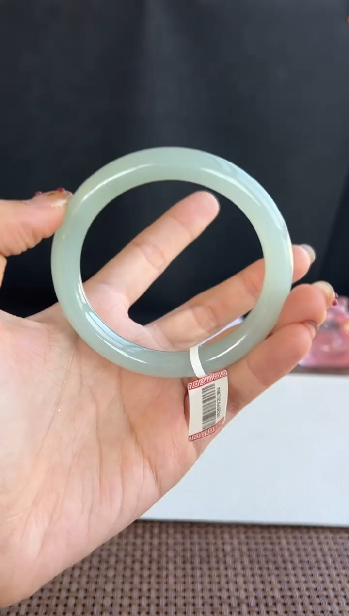 未镶嵌手镯翡翠30号58.4*9.4*8.7