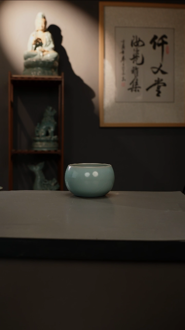 【闪购商品】杯仿古釉原矿 禅定