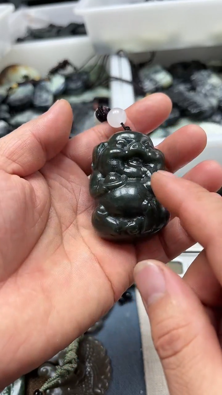 吊坠(不含链)未镶嵌和田玉1