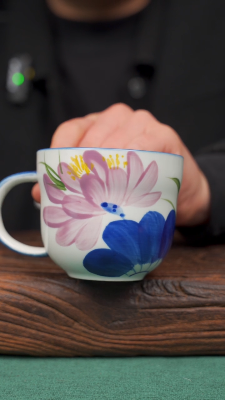 【闪购商品】瓷片80景德镇手绘釉下彩