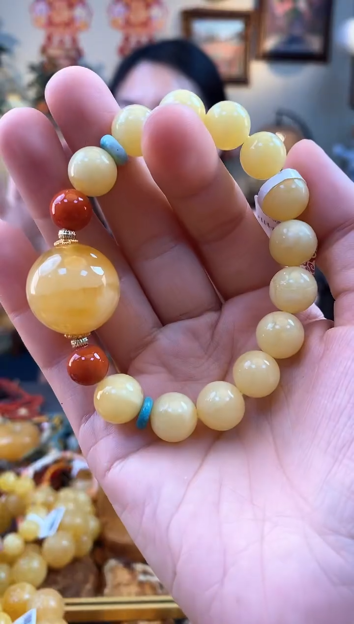 【闪购商品】未镶嵌琥珀手串手串