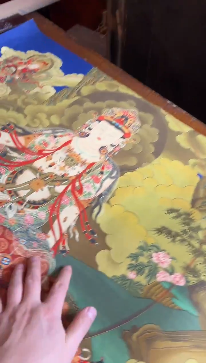 卷轴画手绘唐卡108