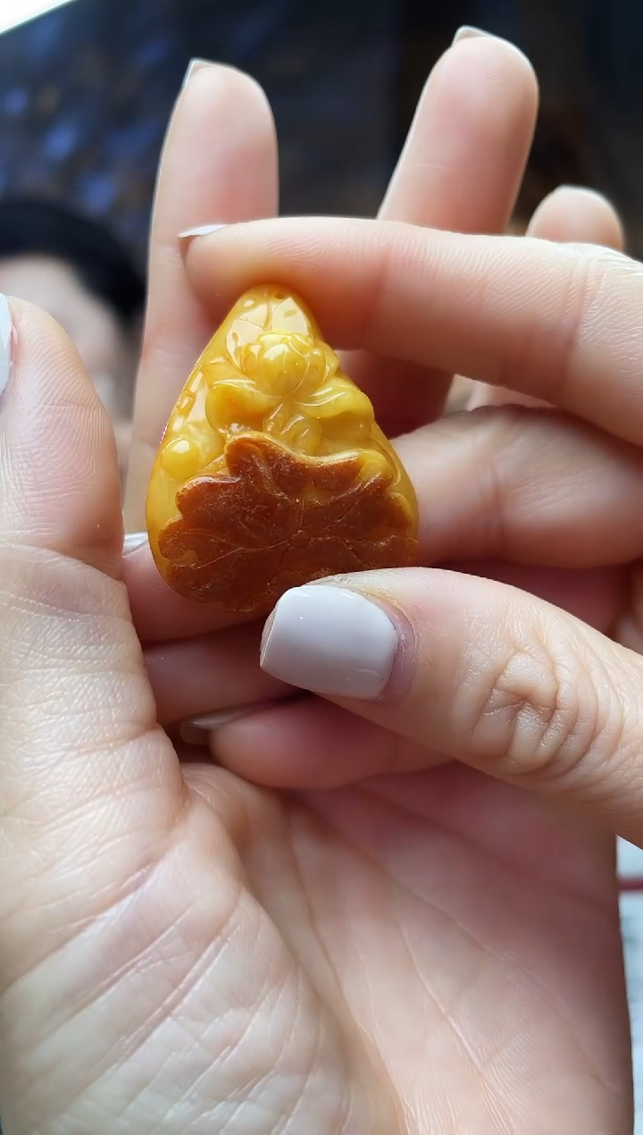 【闪购商品】蜜蜡颈饰未镶嵌吊坠