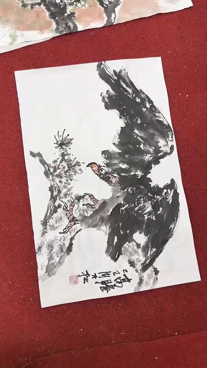 国画周大拙/国画/画心