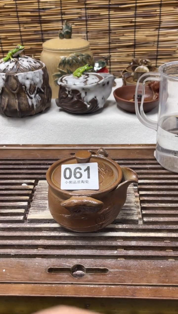 【闪购商品】杯061精美粗陶手工柴烧