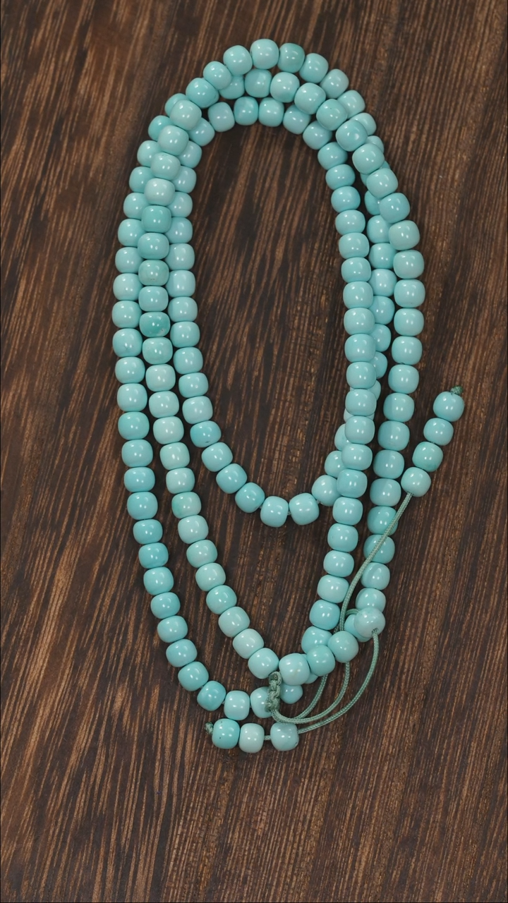 【闪购商品】绿松石项链18K金镶嵌1