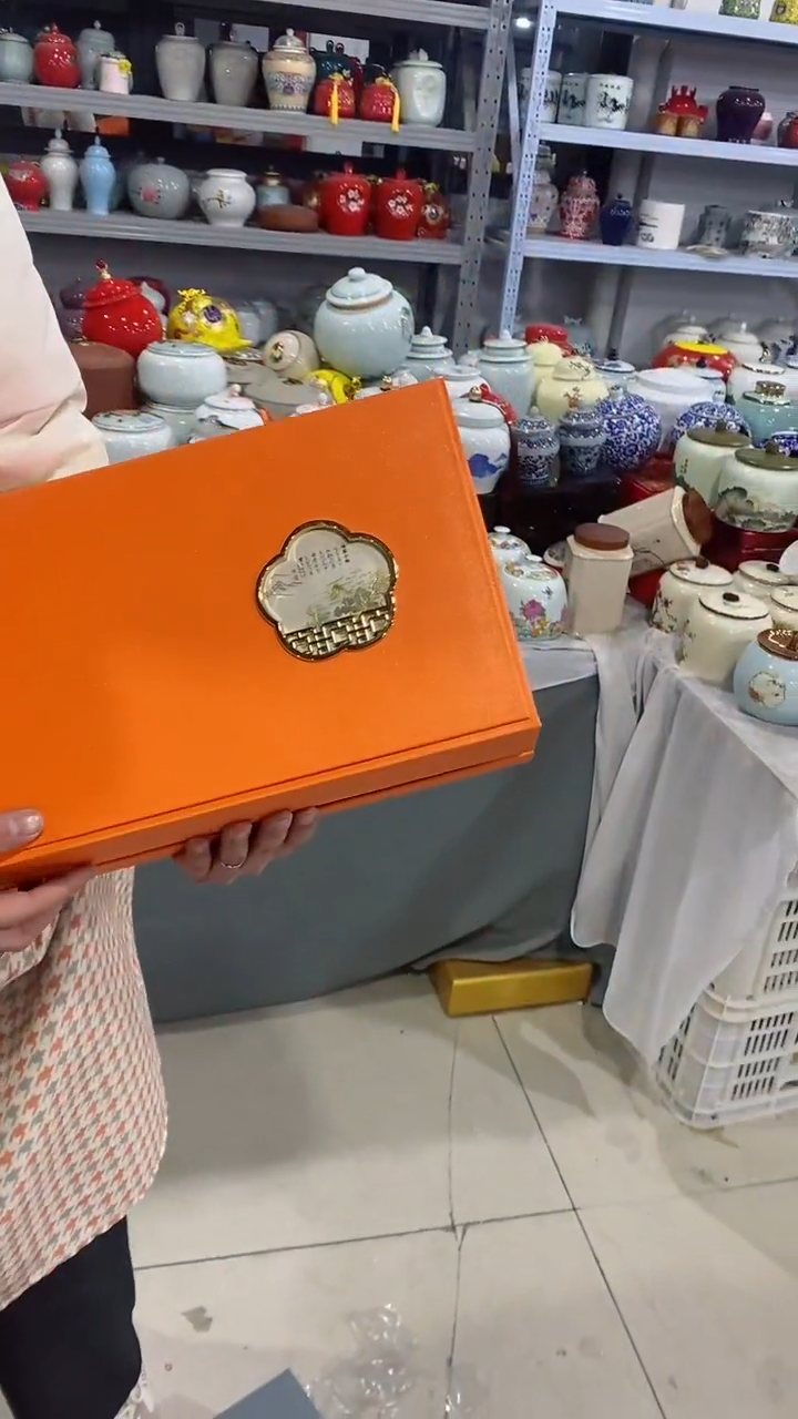 【闪购商品】罐陶瓷茶叶罐存茶罐密封罐