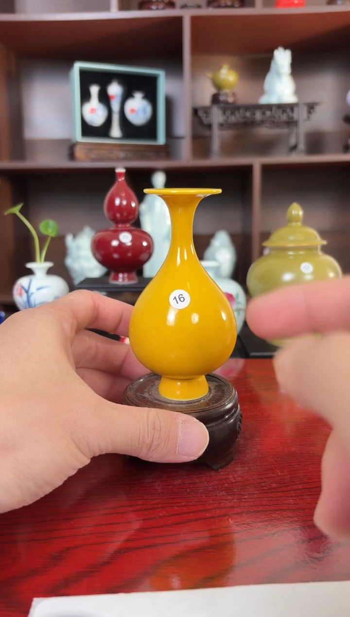 摆件瓷1.2晚微瑕陶瓷摆件16