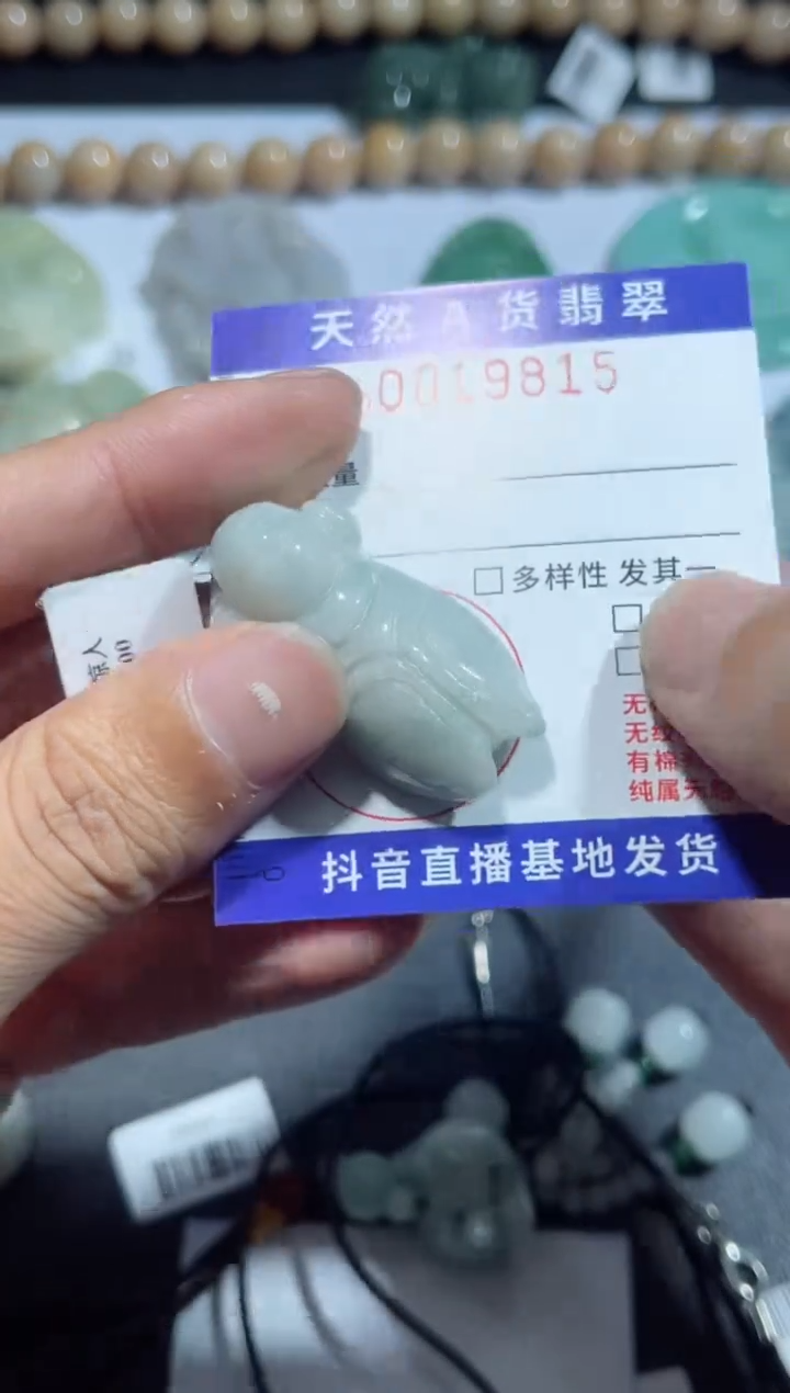 【闪购商品】翡翠颈饰未镶嵌00019815